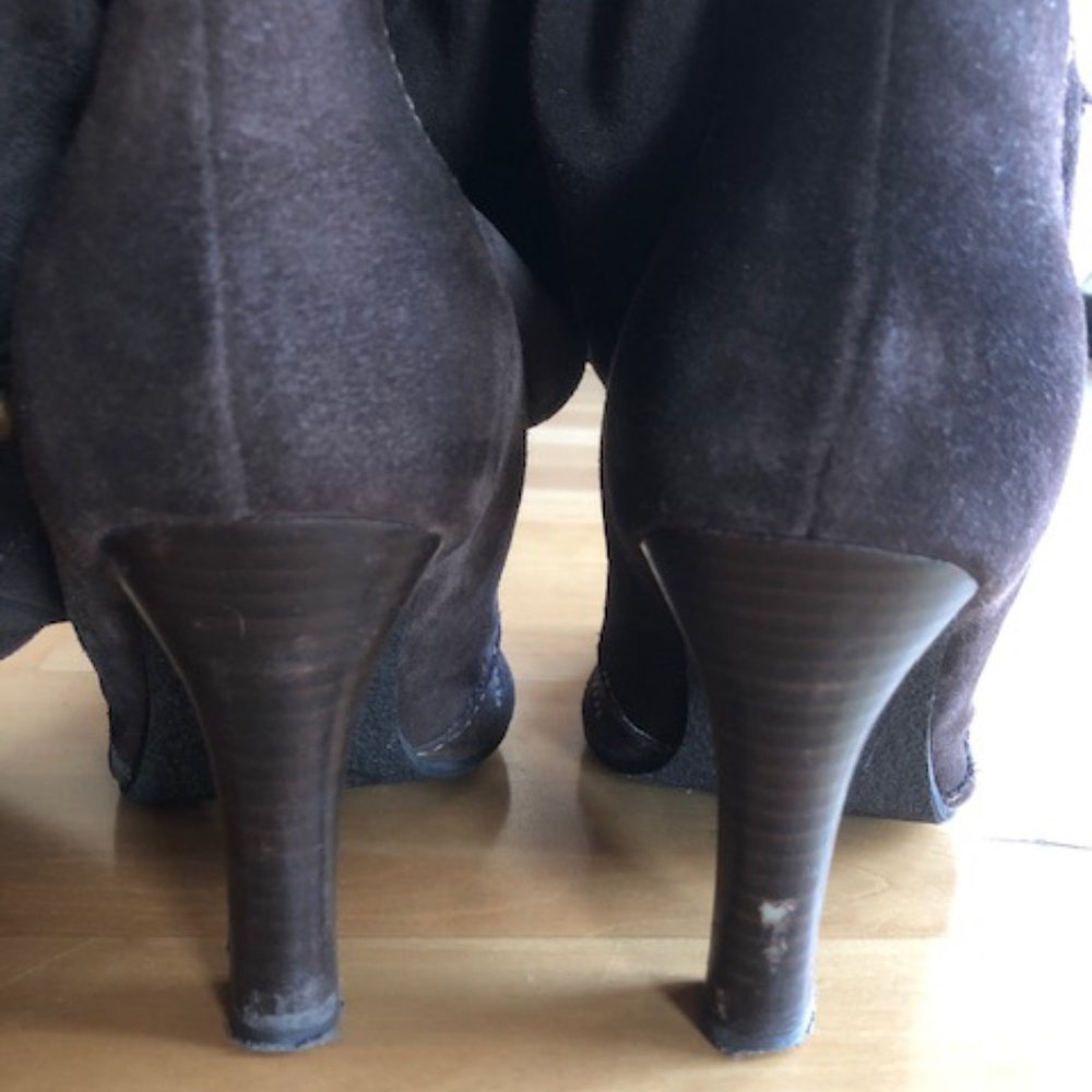 STEVEN brown suede boots size 8 - Picture 5 of 8